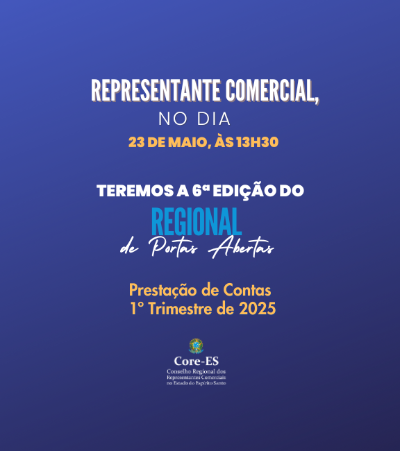 Core-ES | Conselho Regional dos Representantes Comercias no Estado do Espirito Santo